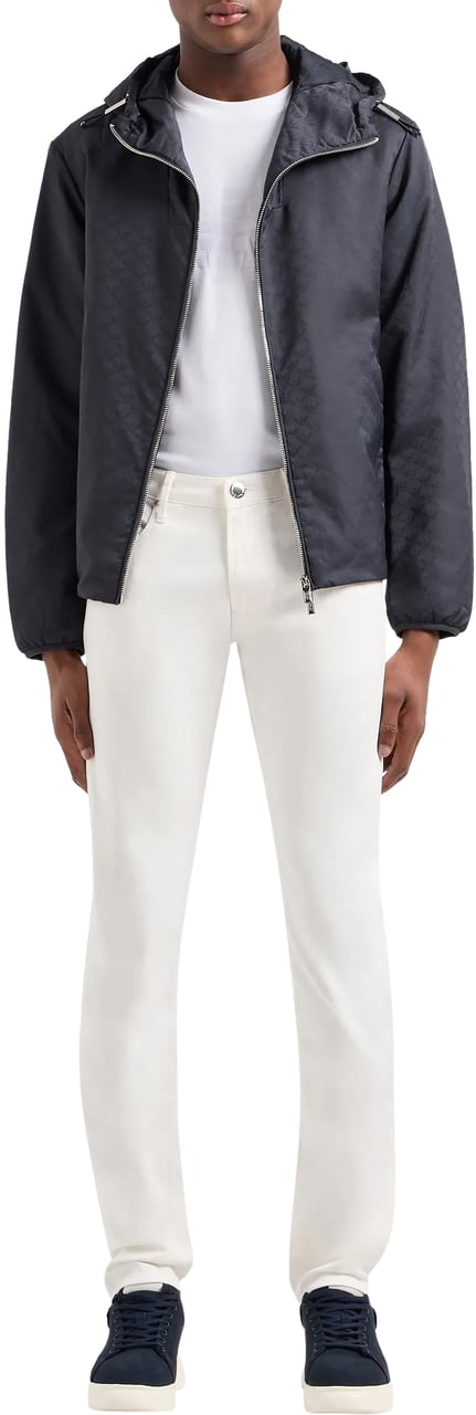 Emporio Armani Trousers Bianco Caldo Wit