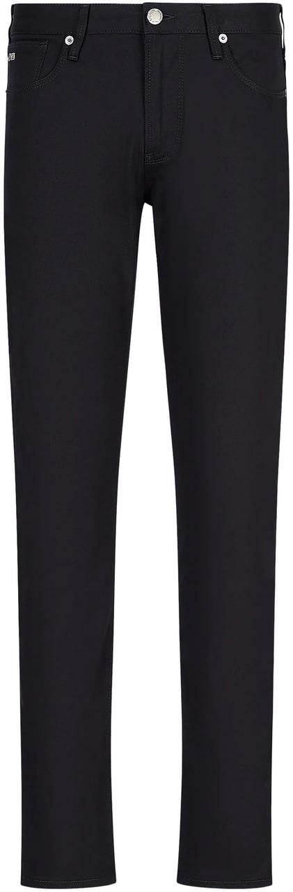 Emporio Armani Trousers Blue Blauw