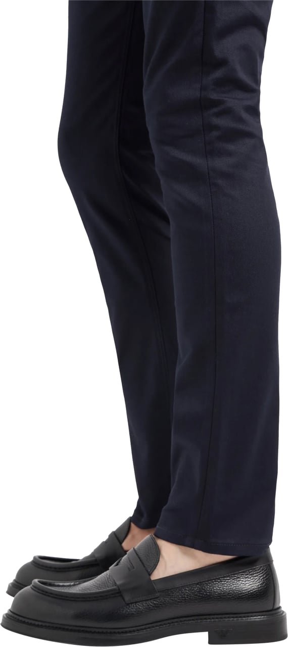Emporio Armani Trousers Blue Blauw