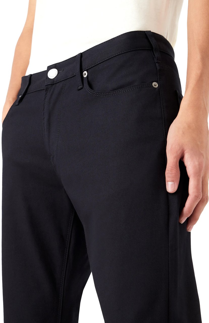 Emporio Armani Trousers Blue Blauw