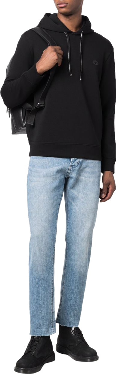 Emporio Armani Sweaters Black Zwart