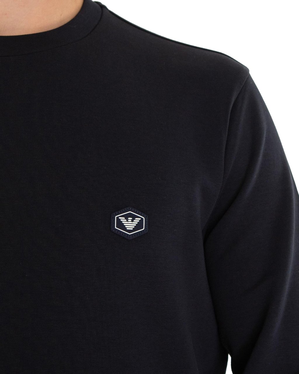 Emporio Armani Heren Sweatshirt Blauw Blauw