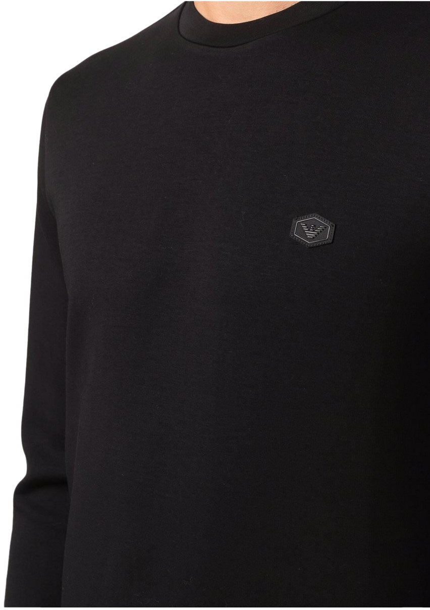 Emporio Armani Sweatshirts Black Zwart