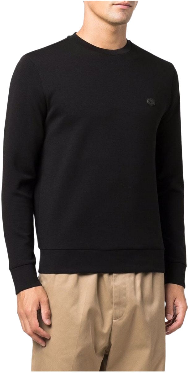 Emporio Armani Sweatshirts Black Zwart