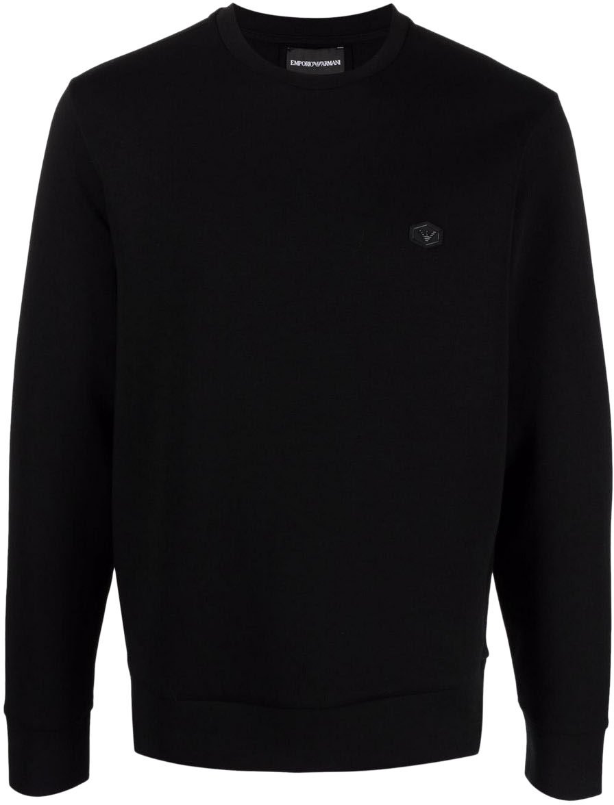 Emporio Armani Sweatshirts Black Zwart