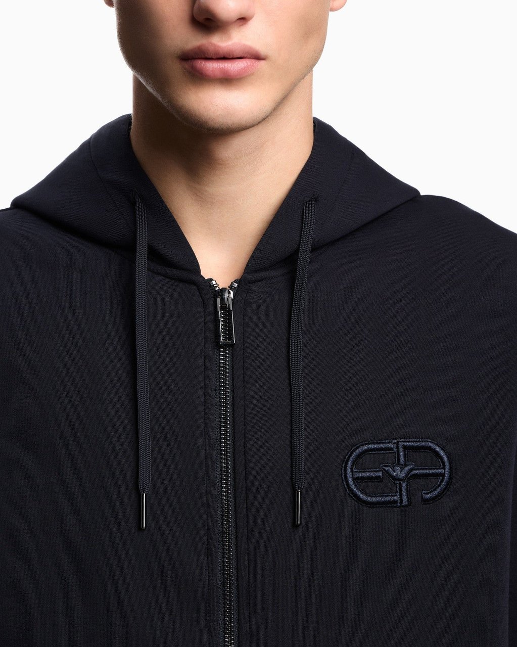 Emporio Armani Sweatshirt   Emporio Armani Zwart
