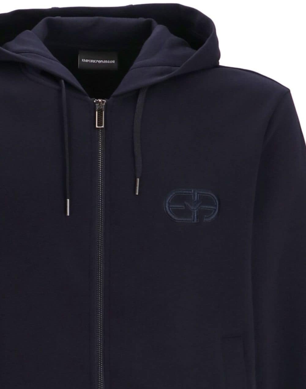Emporio Armani Sweaters Blue Blauw