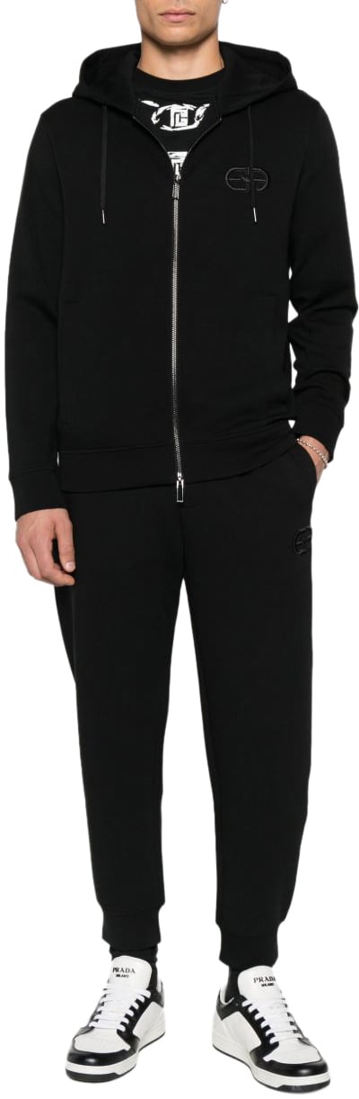 Emporio Armani Sweaters Black Zwart
