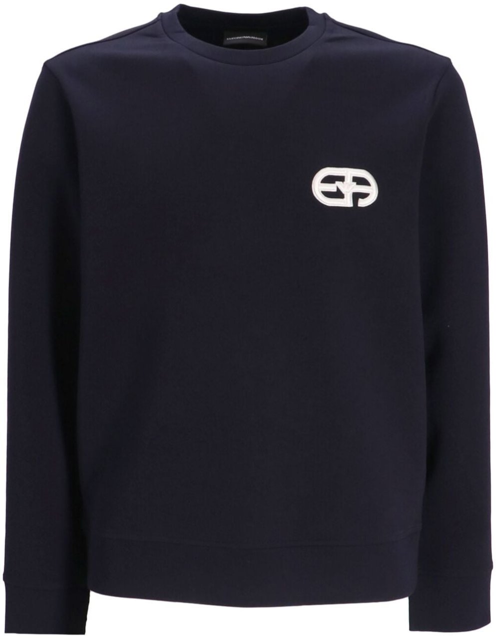 Emporio Armani Sweaters Blue Blauw