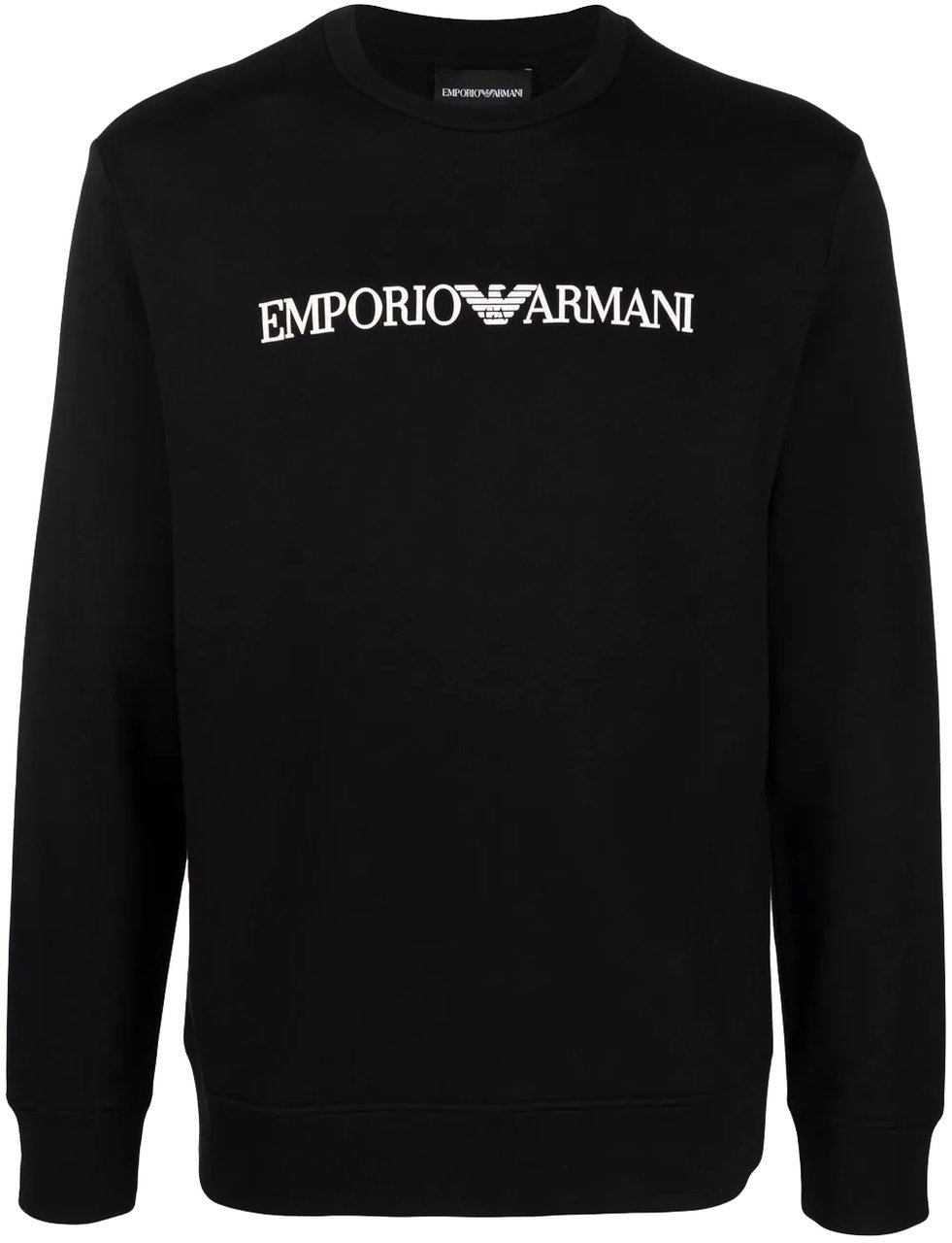 Emporio Armani Sweaters Black Zwart