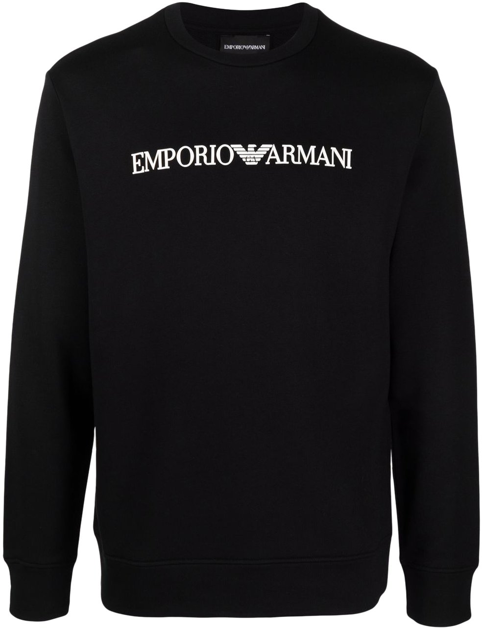 Emporio Armani Sweaters Black Zwart
