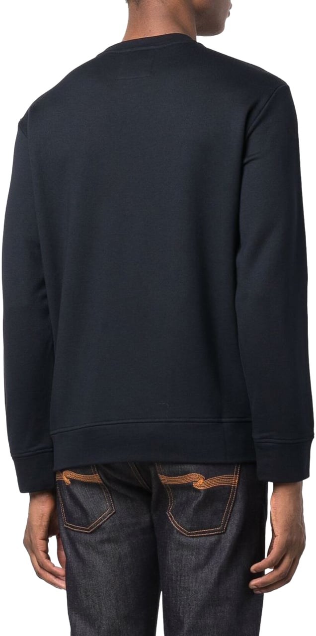 Emporio Armani Sweaters Blue Blauw