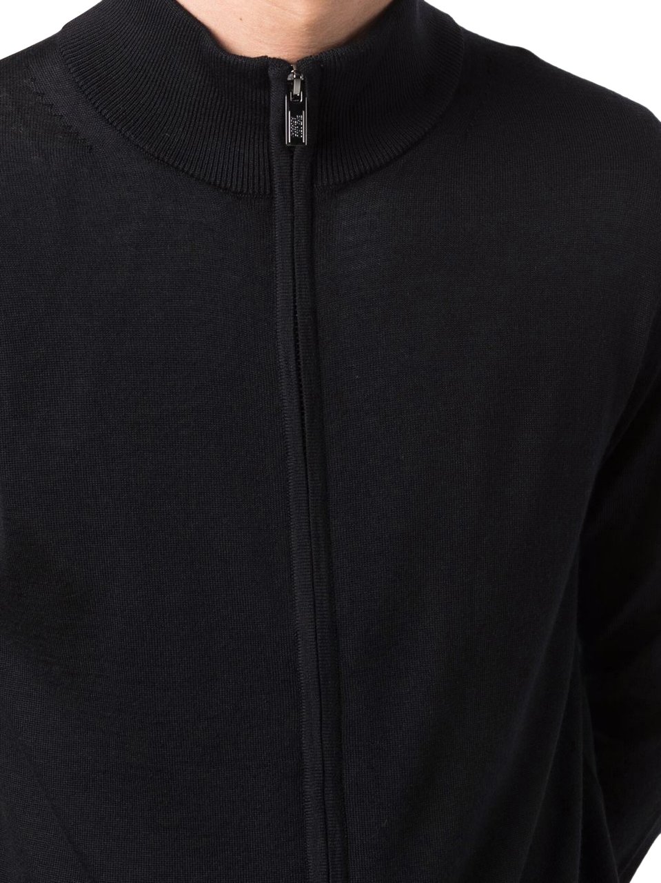 Emporio Armani Sweaters Blue Blauw
