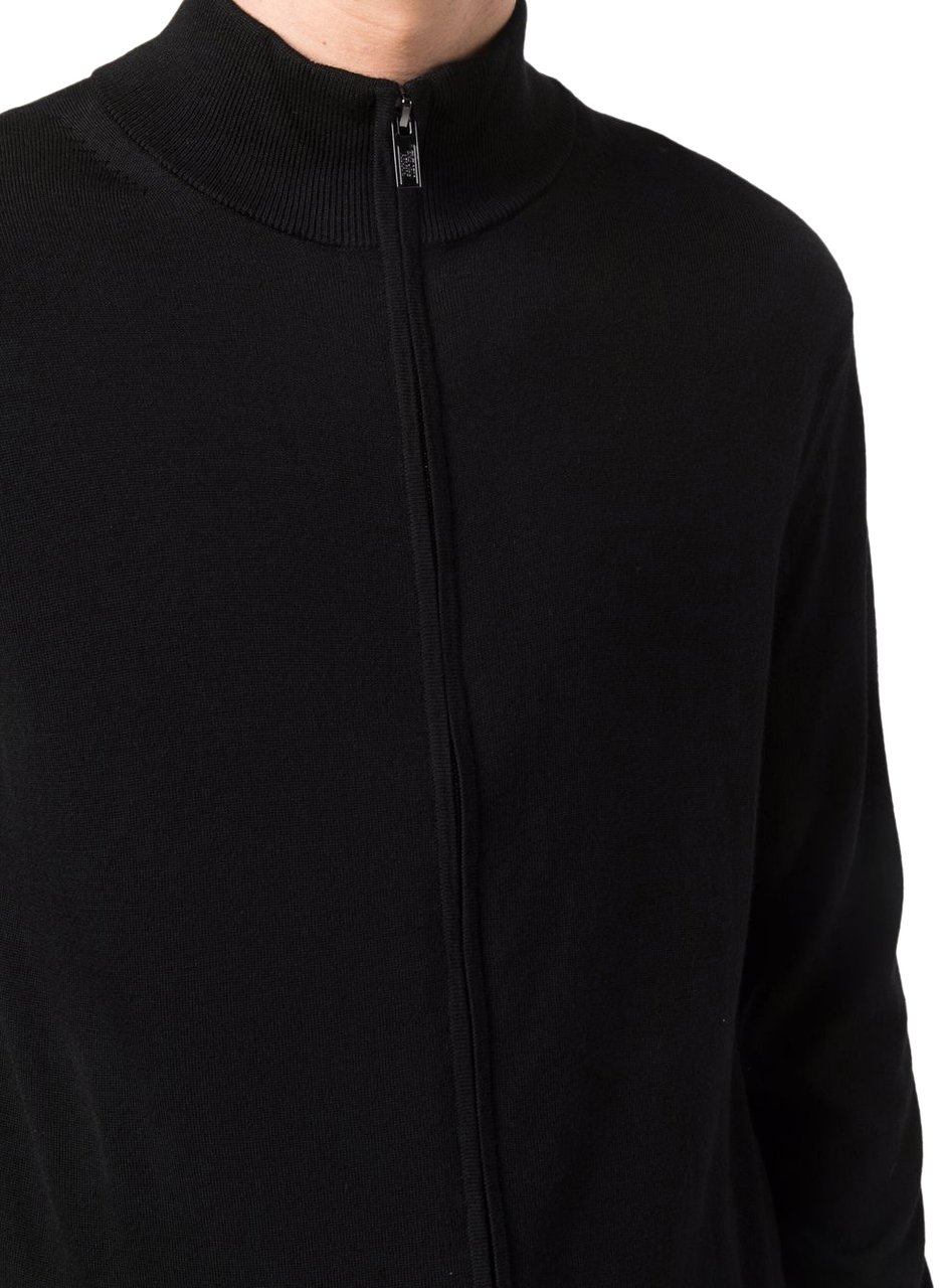 Emporio Armani Sweaters Black Zwart