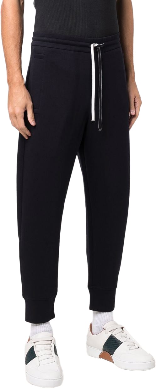 Emporio Armani Trousers Blue Blauw