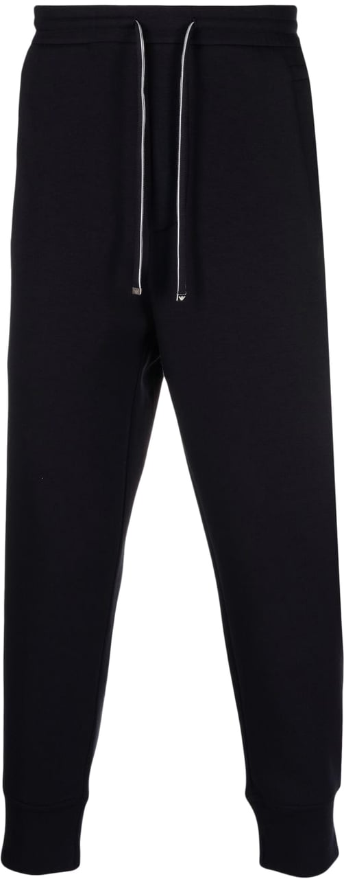 Emporio Armani Trousers Blue Blauw
