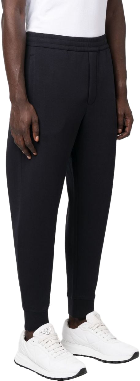 Emporio Armani Trousers Blue Blauw