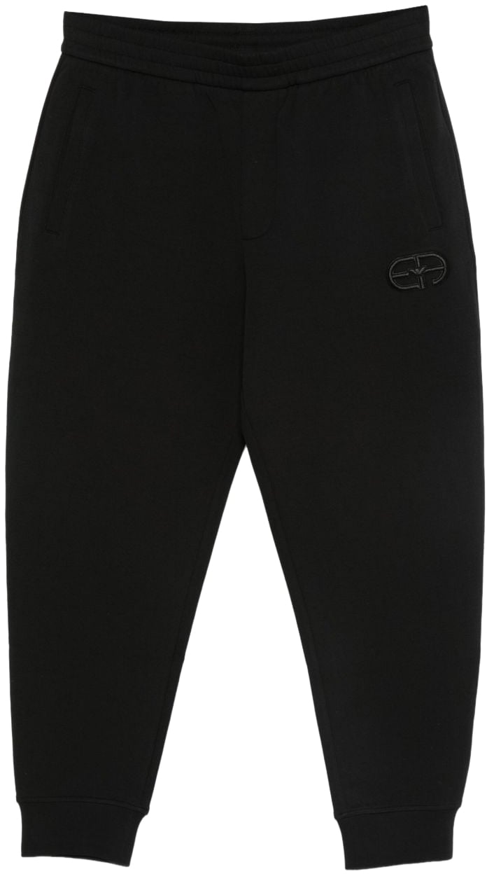 Emporio Armani Trousers Black Zwart