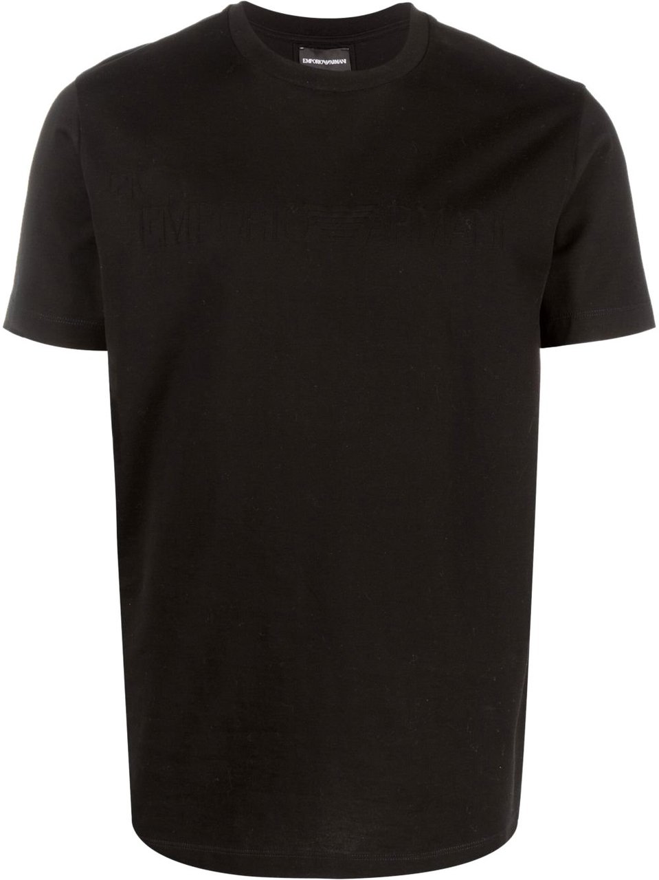 Emporio Armani T-Shirts And Polos Black Zwart