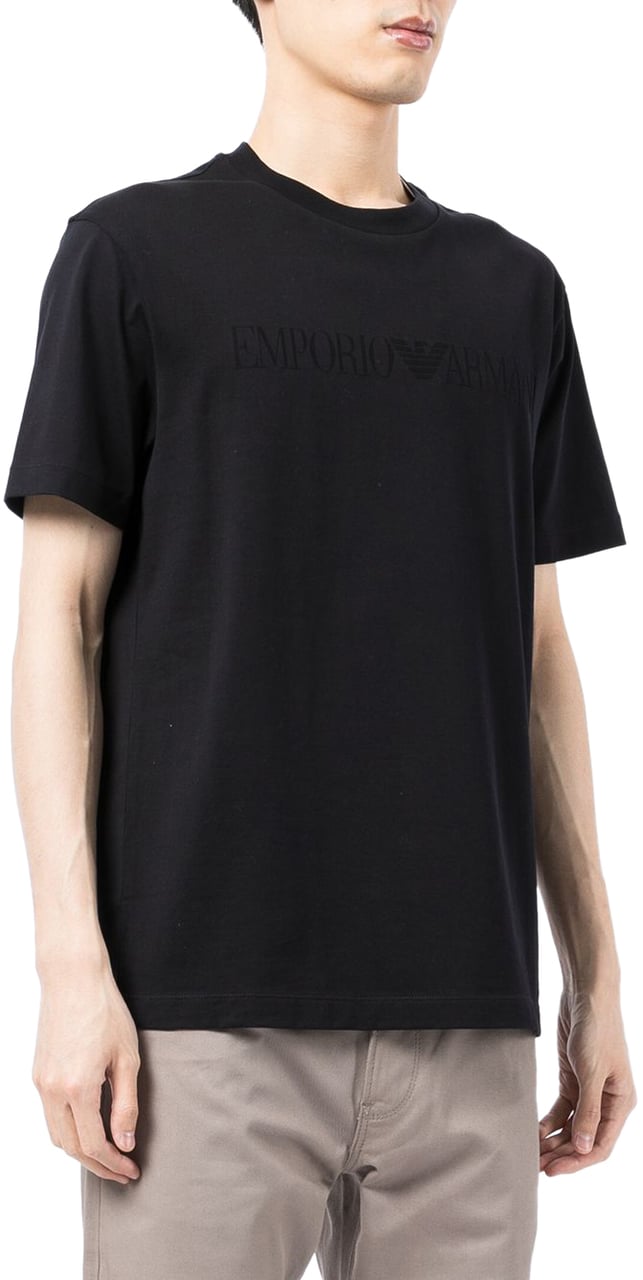 Emporio Armani T-Shirts And Polos Blue Blauw