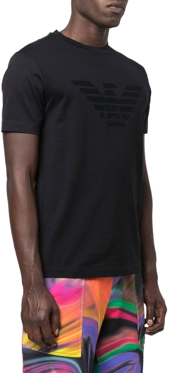Emporio Armani T-Shirts And Polos Blue Blauw