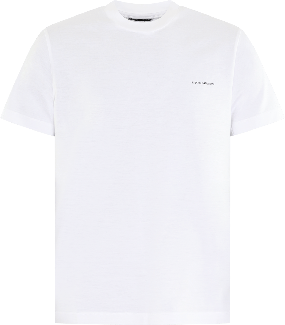 Emporio Armani Heren Logo T-Shirt Wit Wit