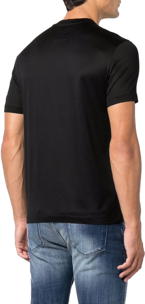 Emporio Armani T-Shirts And Polos Black Zwart