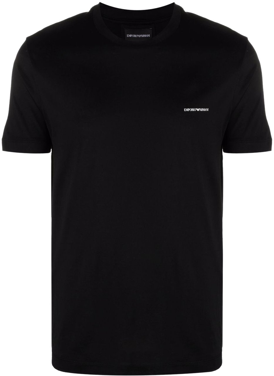 Emporio Armani T-Shirts And Polos Black Zwart