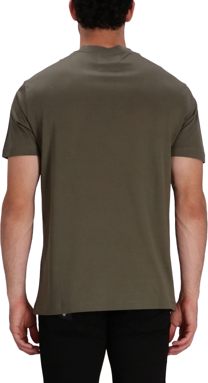 Emporio Armani T-Shirts And Polos Verde Chiaro Groen