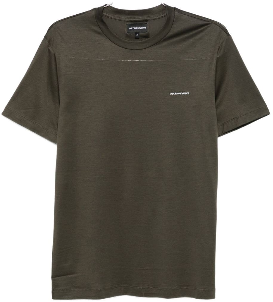 Emporio Armani T-Shirts And Polos Green Groen