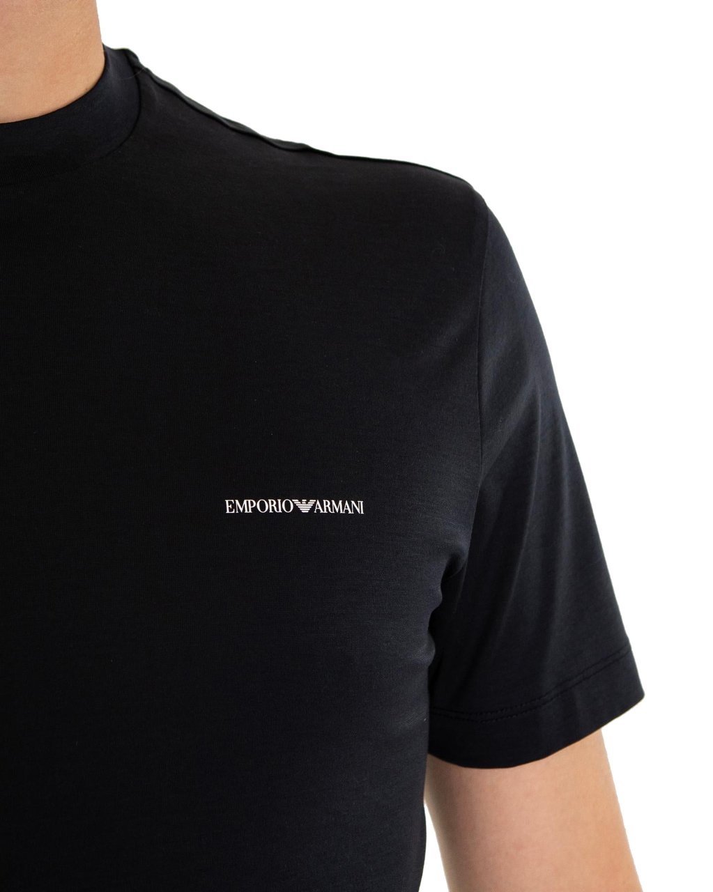 Emporio Armani Heren T-Shirt Blauw Blauw
