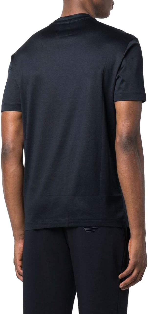Emporio Armani T-Shirts And Polos Blue Blauw