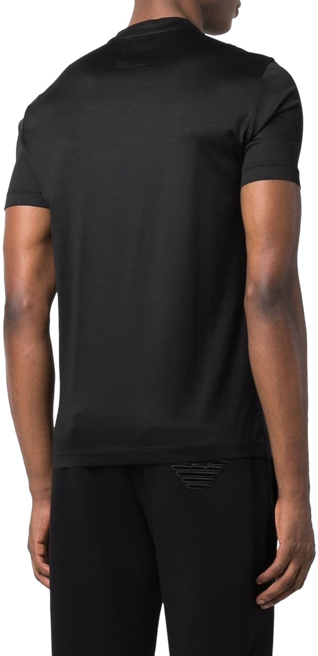 Emporio Armani T-Shirts And Polos Black Zwart