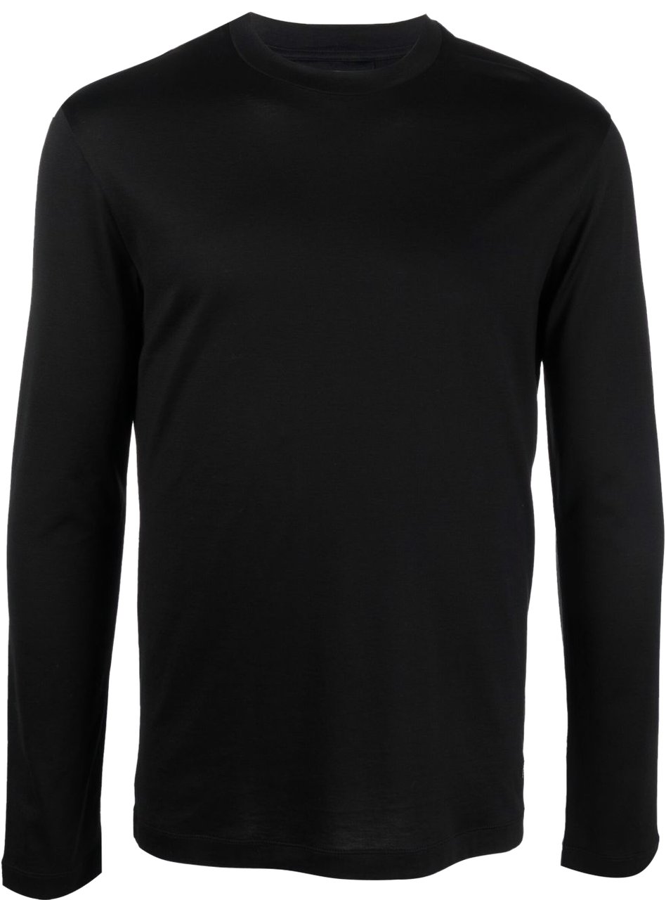 Emporio Armani T-Shirts And Polos Black Zwart