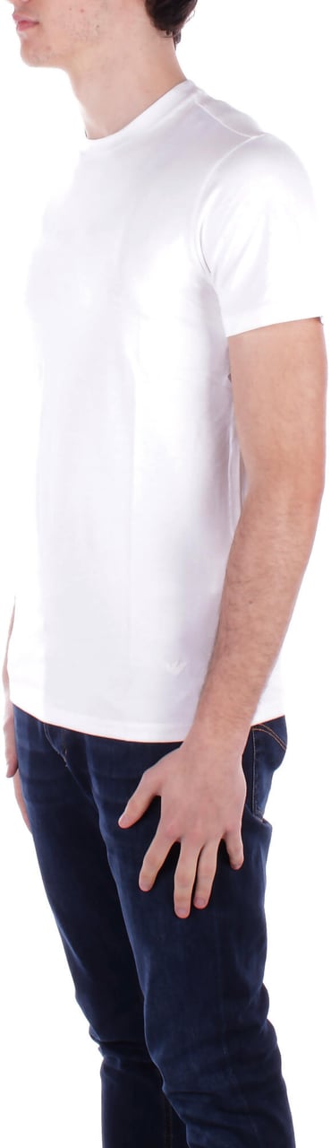 Emporio Armani T-Shirts And Polos White Wit