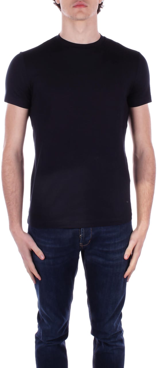 Emporio Armani T-Shirts And Polos Blue Blauw