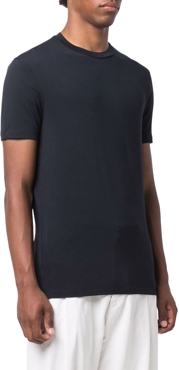 Emporio Armani T-Shirts And Polos Blue Blauw