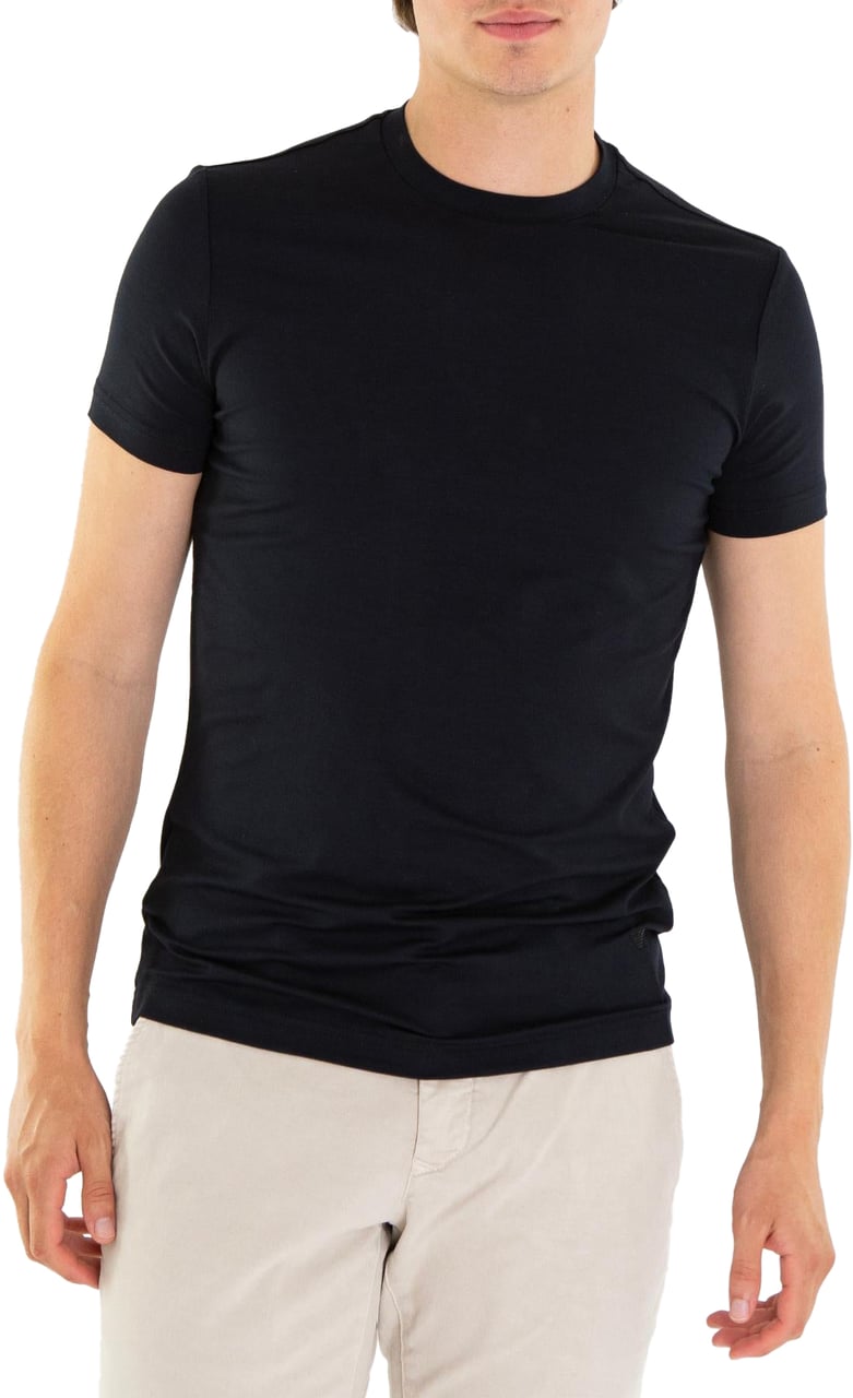 Emporio Armani Heren T-Shirt Blauw Blauw