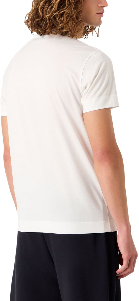 Emporio Armani T-Shirts And Polos White Wit