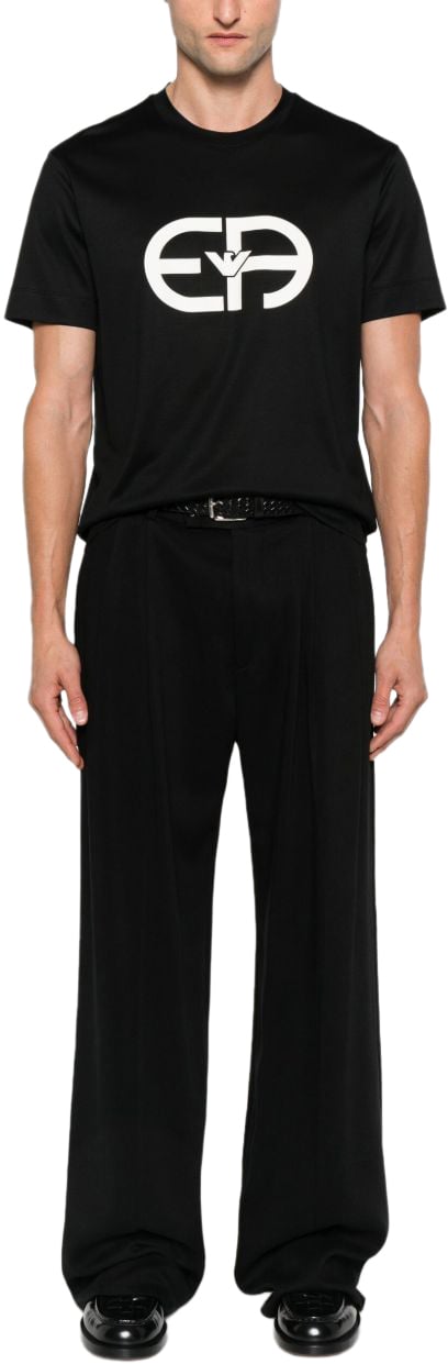 Emporio Armani T-Shirts And Polos Black Zwart