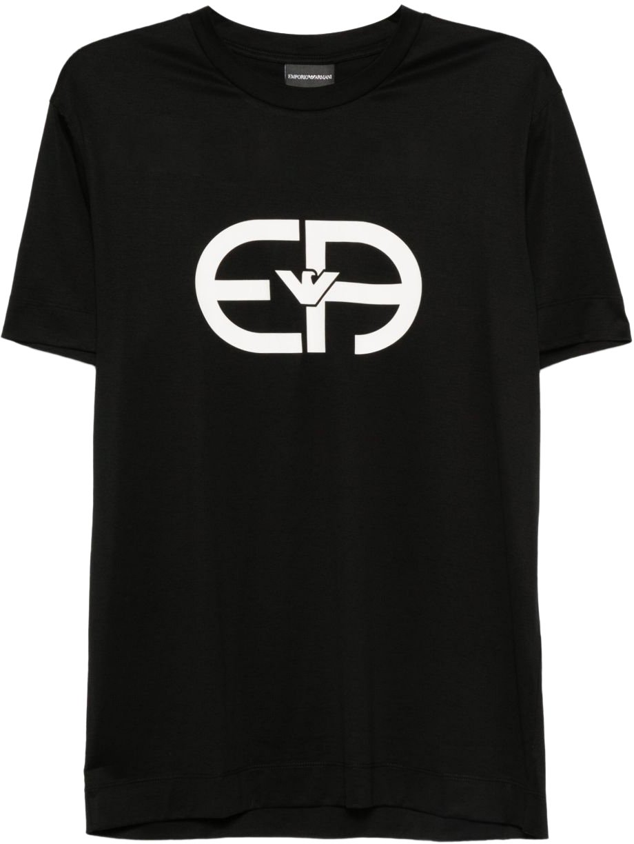 Emporio Armani T-Shirts And Polos Black Zwart