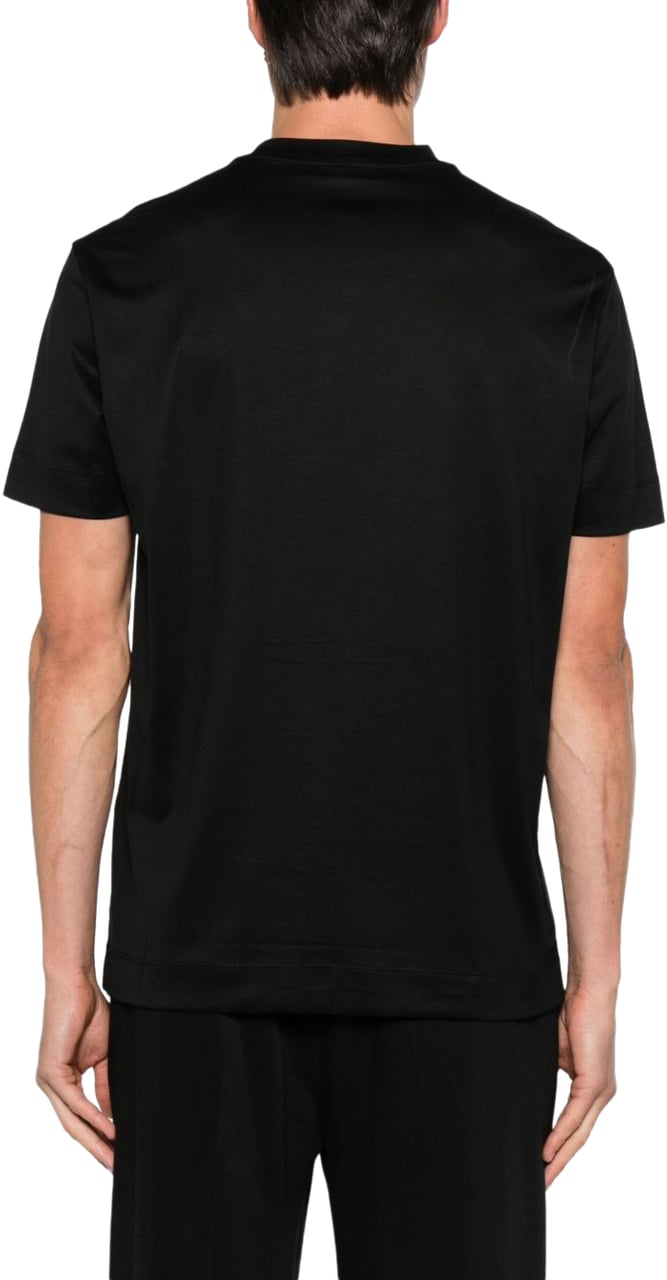 Emporio Armani T-Shirts And Polos Black Zwart