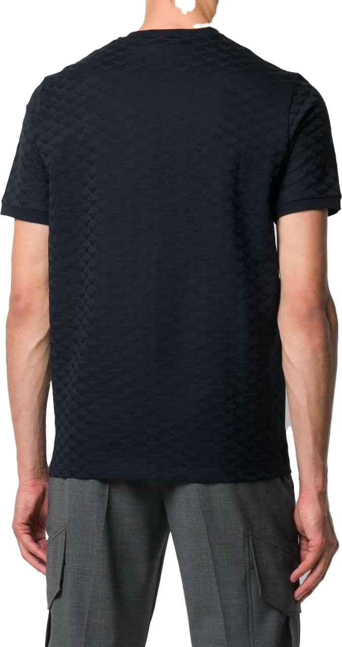 Emporio Armani T-Shirts And Polos Blue Blauw