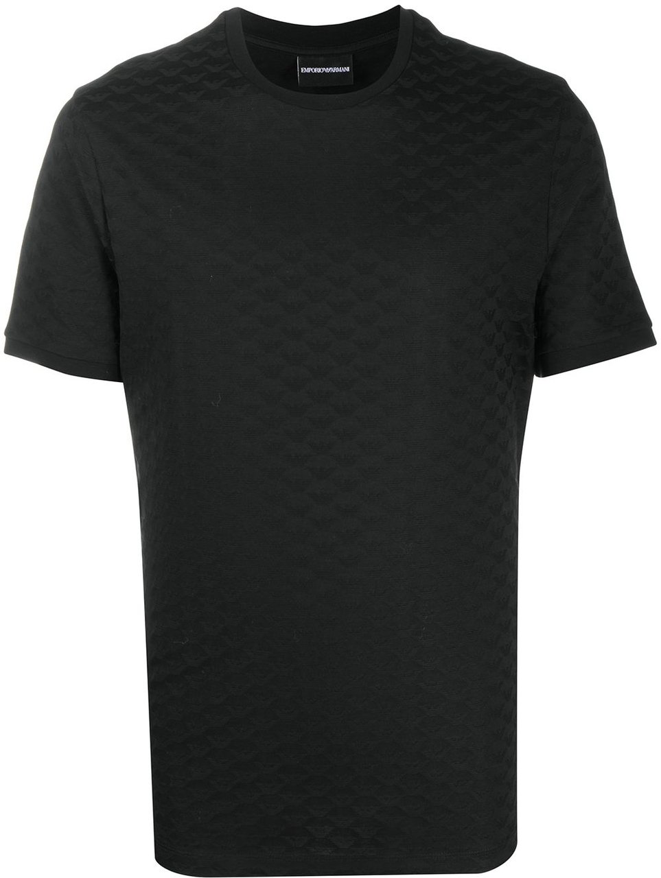 Emporio Armani T-Shirts And Polos Black Zwart