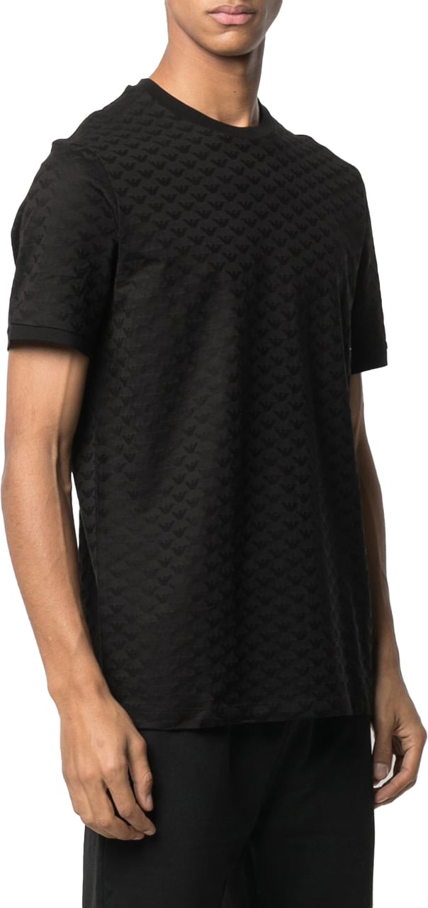 Emporio Armani T-Shirts And Polos Black Zwart
