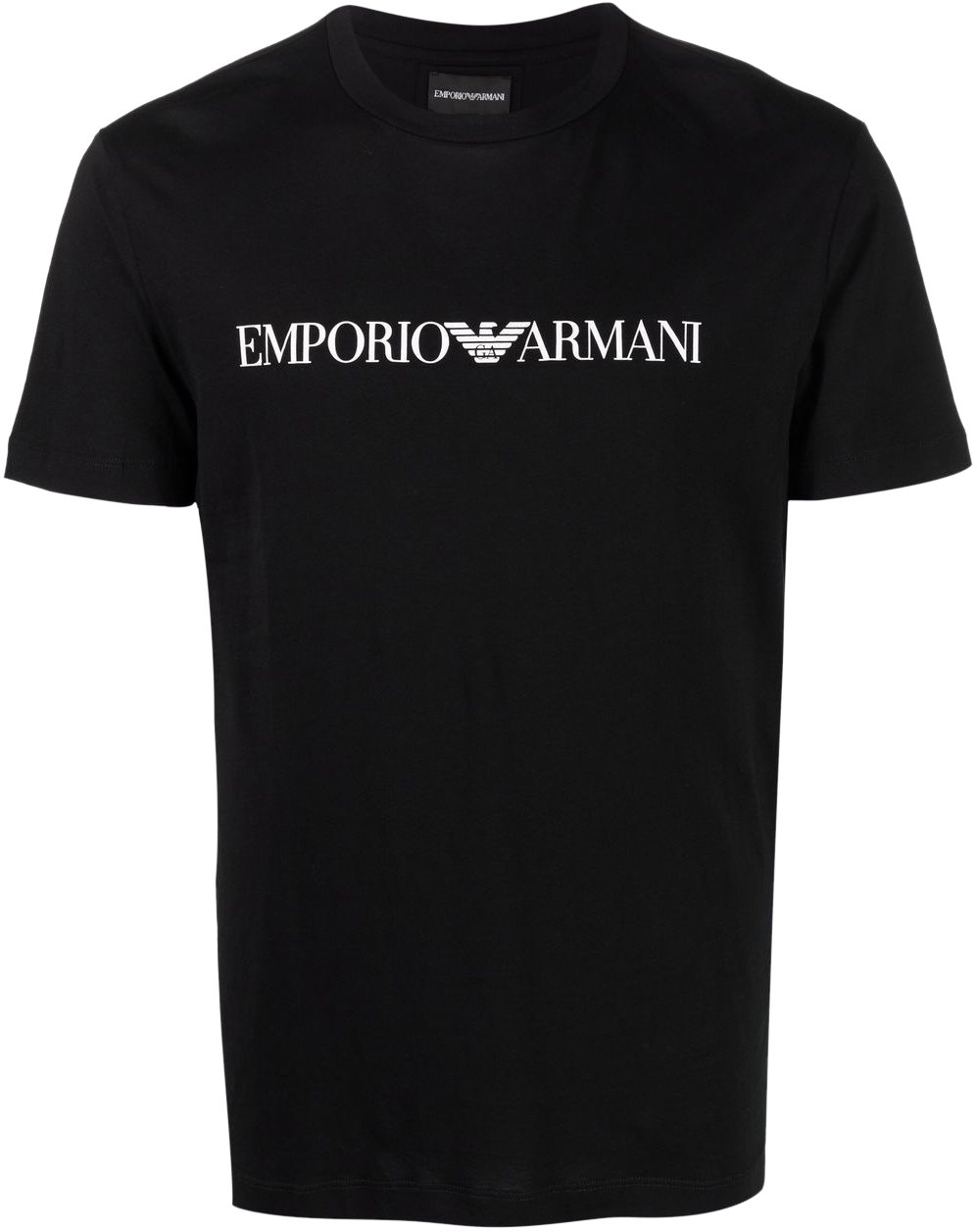 Emporio Armani T-Shirts And Polos Black Zwart