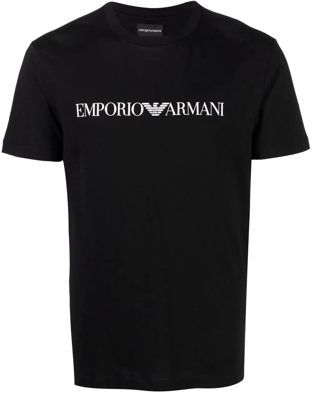 Emporio Armani t-shirt black Zwart