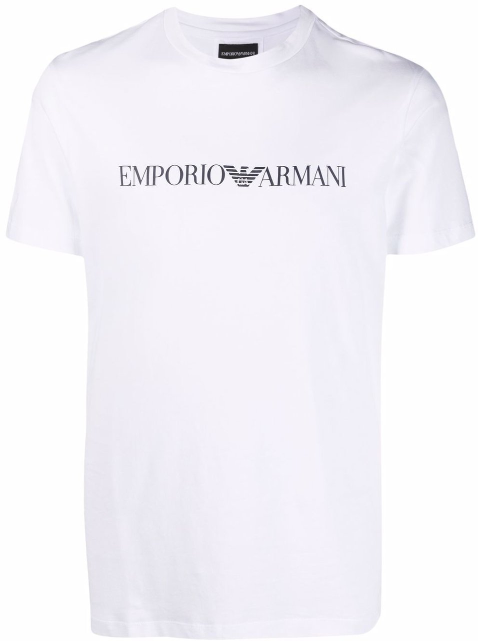 Emporio Armani T-Shirts And Polos White Wit