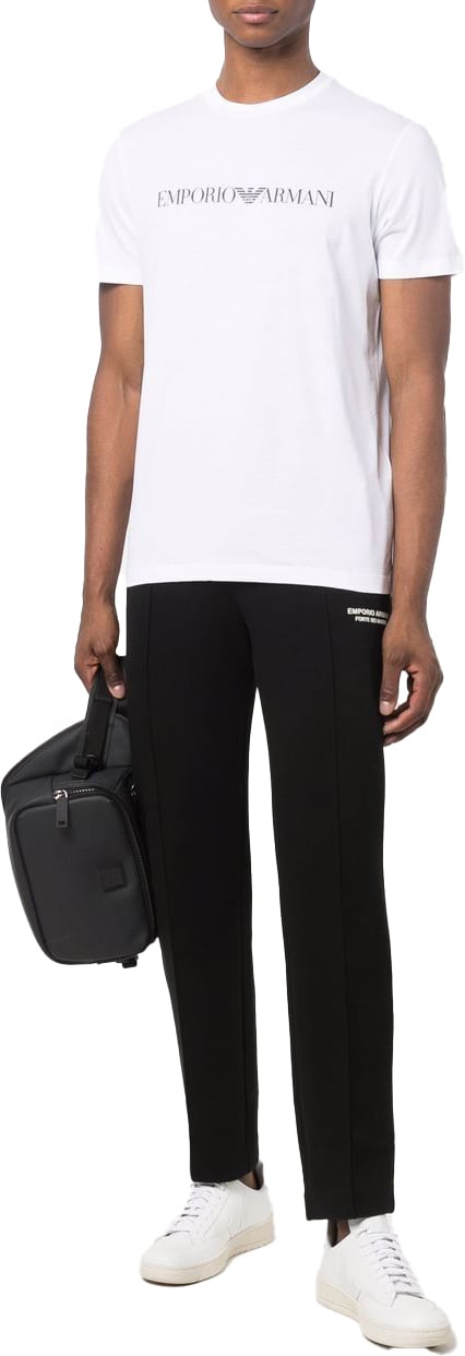Emporio Armani T-Shirts And Polos White Wit