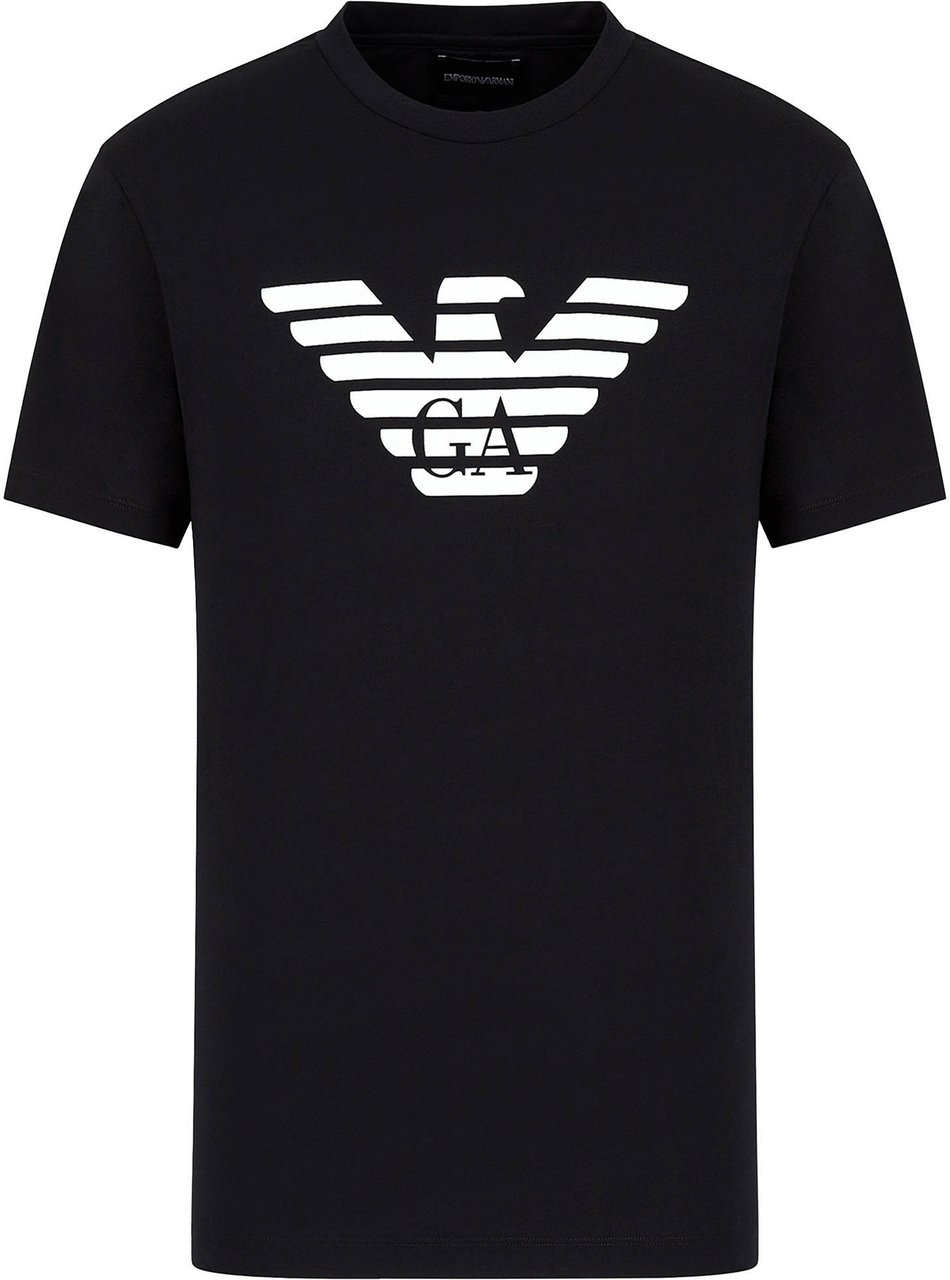 Emporio Armani T-Shirts And Polos Blue Blauw